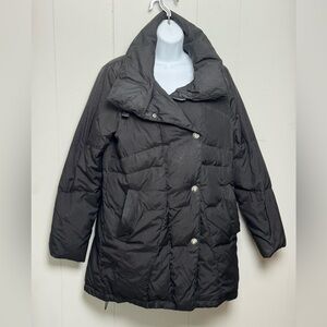 Betsey Johnson Women’s Down Filled Black Puffer Coat Size S